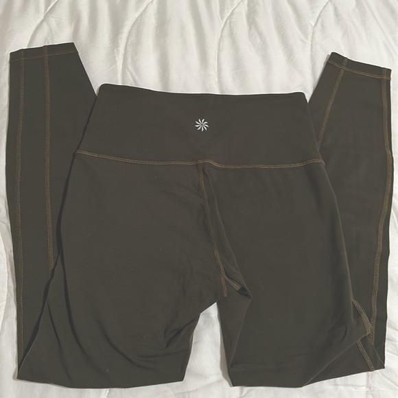 Athleta green leggings - Picture 1 of 2